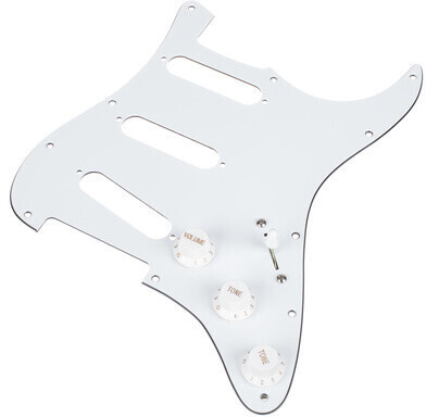 Seymour Duncan BYOP Srat Pickguard White (S-SET PG UNLOADED)