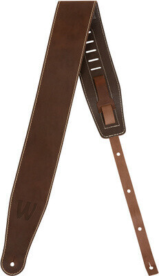 Warwick Teambuilt Leather Strap BR BB (LS B WTB GL BR BB)