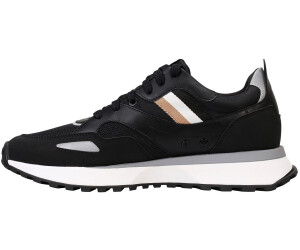 Hugo boss trainers black and white outlet