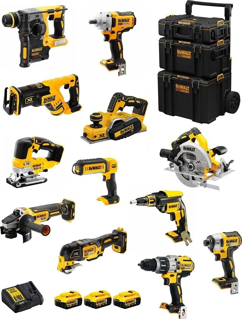 DeWalt DWK1201 (3 x 5,0 Ah + caddy 3in1)