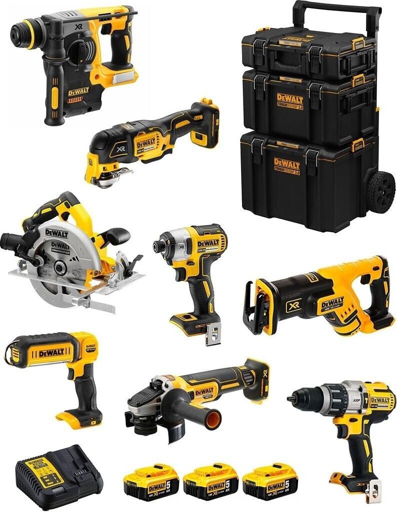 DeWalt DWK803 (3 x 5,0 Ah + caddy 3in1)