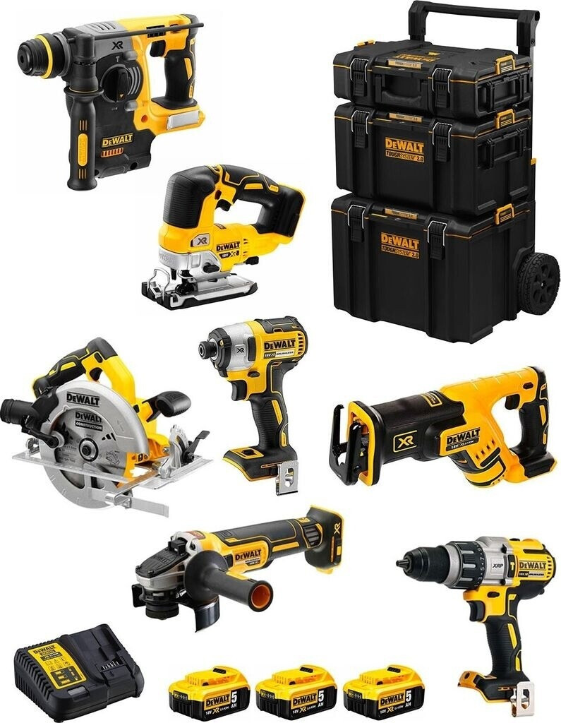 DeWalt DWK703 (3 x 5,0 Ah + caddy 3in1)