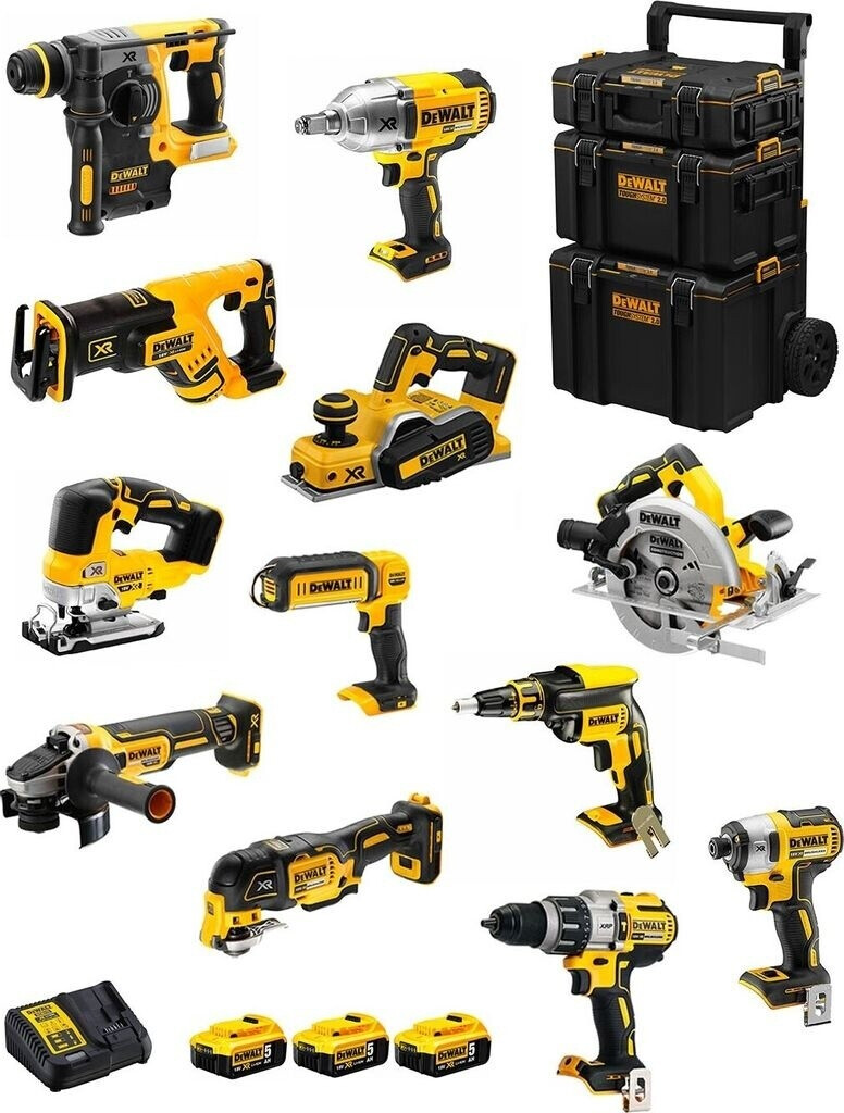 DeWalt DWK1203 (3 x 5,0 Ah + caddy 3in1)