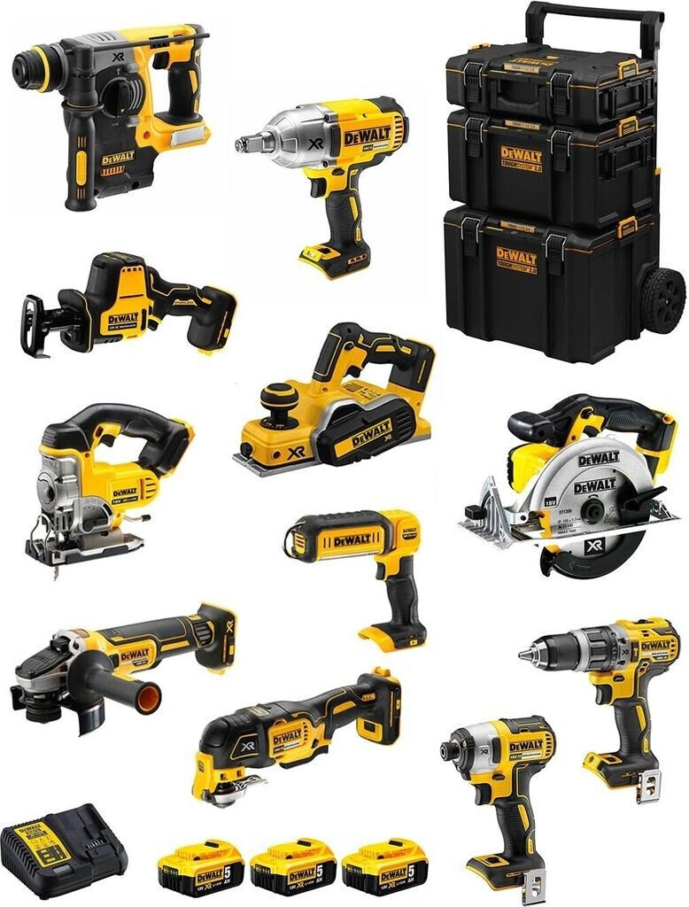 DeWalt DWK1102 (3 x 5,0 Ah + caddy 3in1)