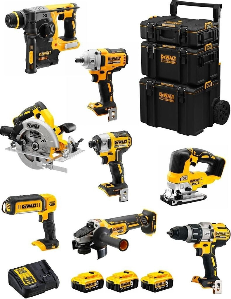 DeWalt DWK801 (3 x 5,0 Ah + caddy 3in1)