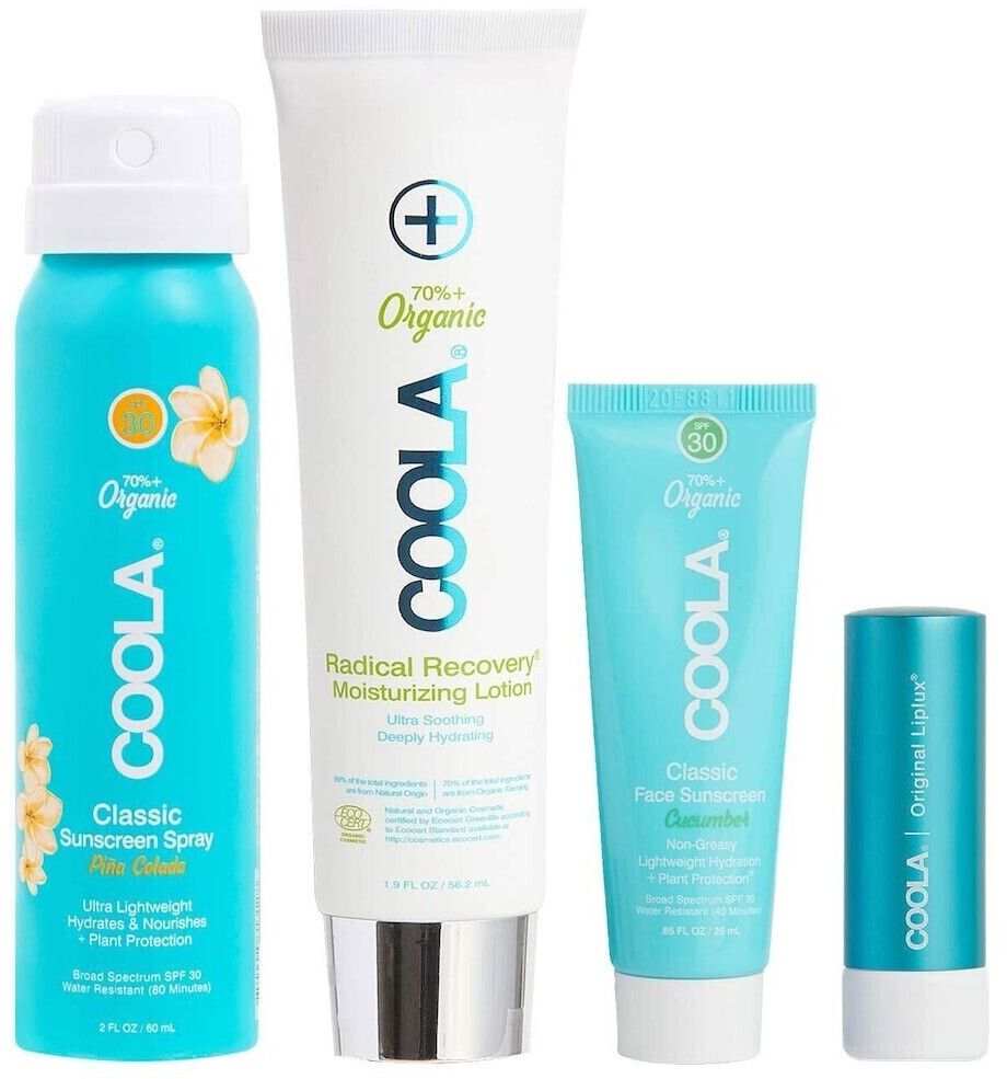 Coola Suncare Travel Set (4pcs.)