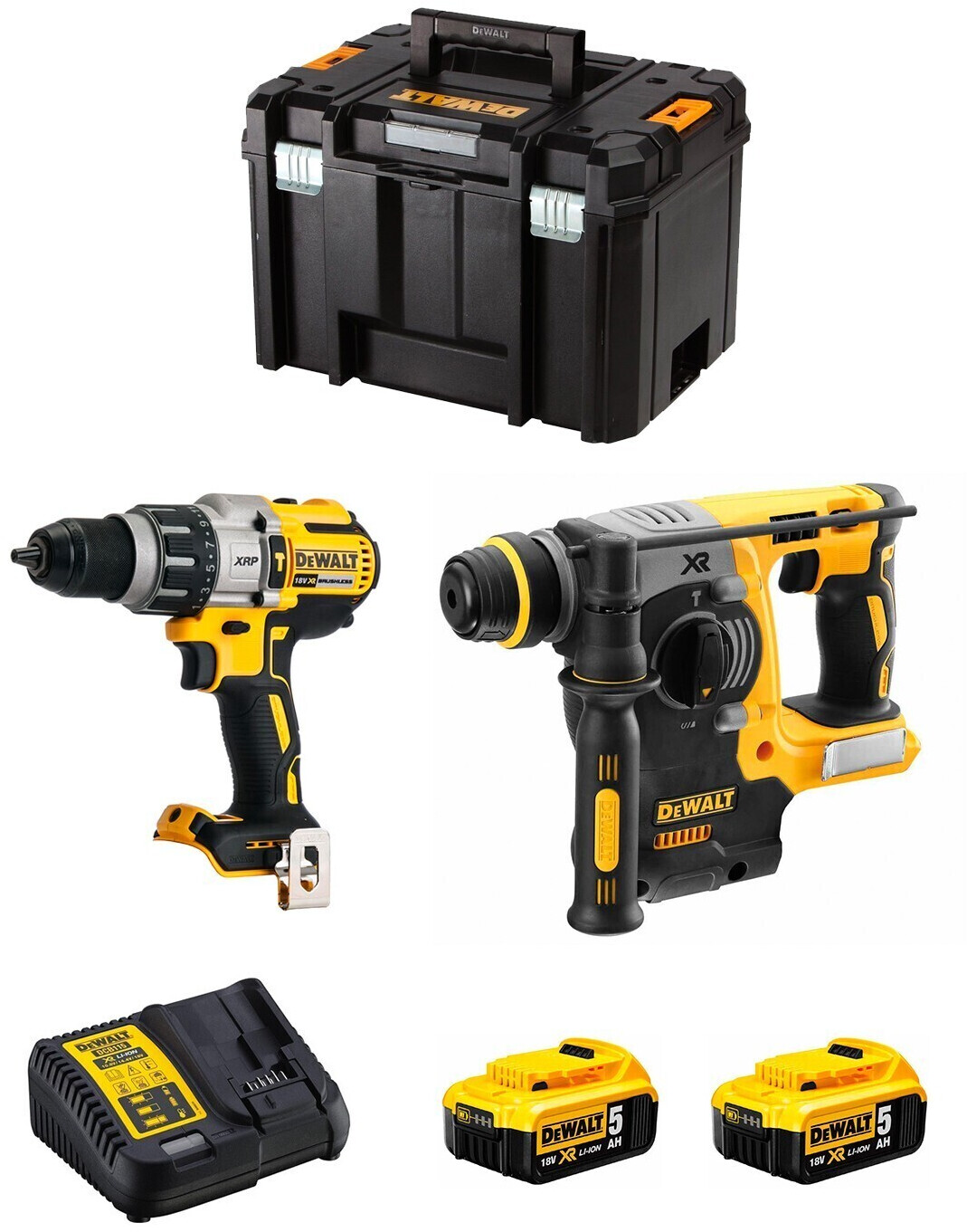 DeWalt DWK223 (2 x 5,0 Ah + TSTAK VI)