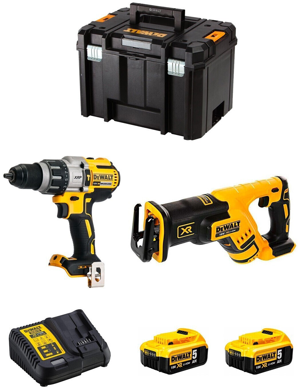 DeWalt DWK218 (2 x 5,0 Ah + TSTAK VI)