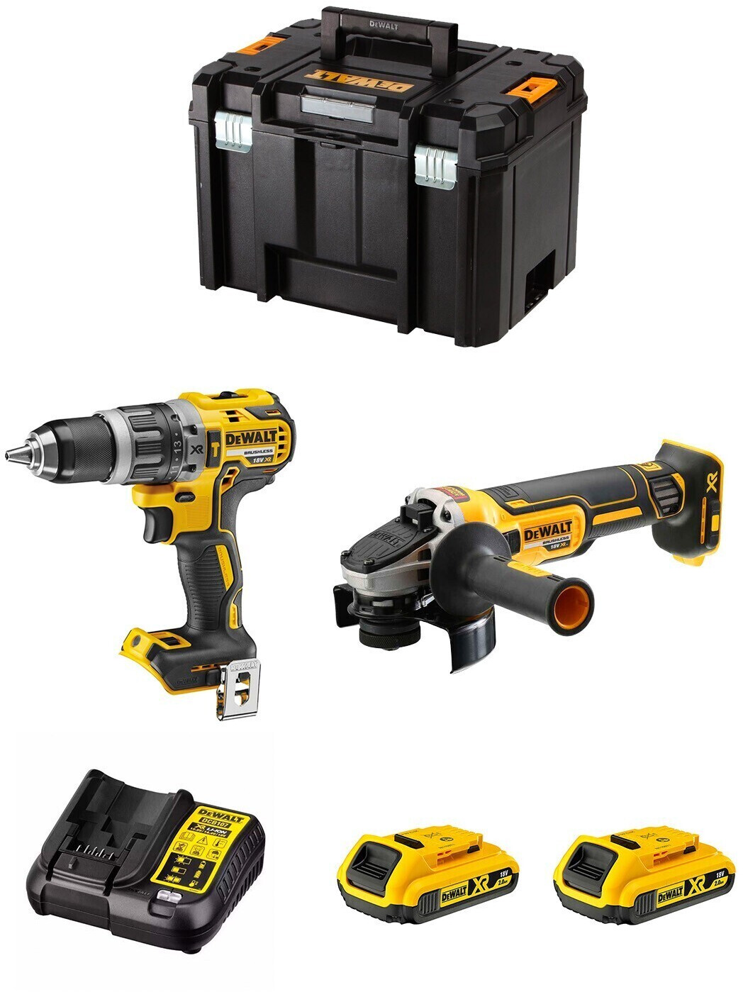 DeWalt DWK208 (2 x 5,0 Ah + TSTAK VI)