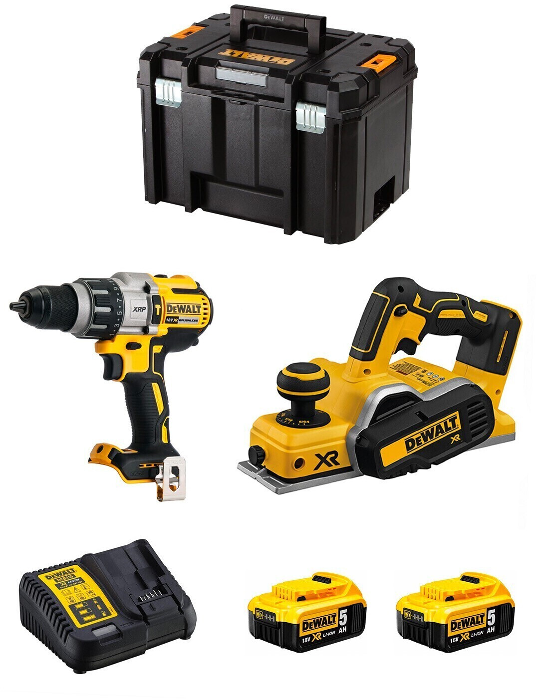 DeWalt DWK220 (2 x 5,0 Ah + TSTAK VI)