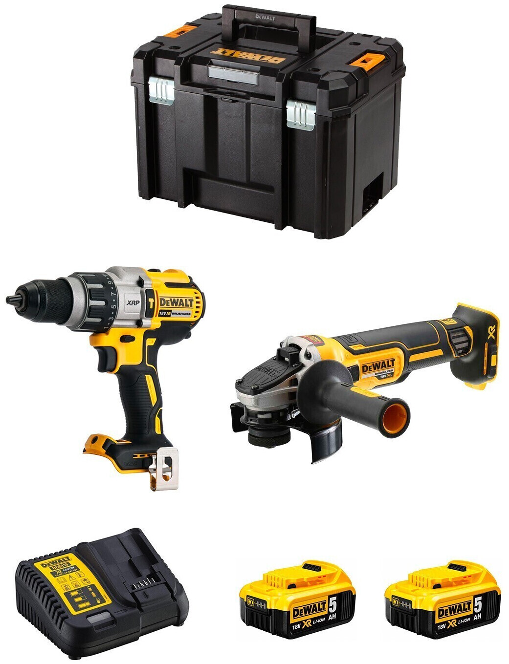 DeWalt DWK221 (2 x 5,0 Ah + TSTAK VI)