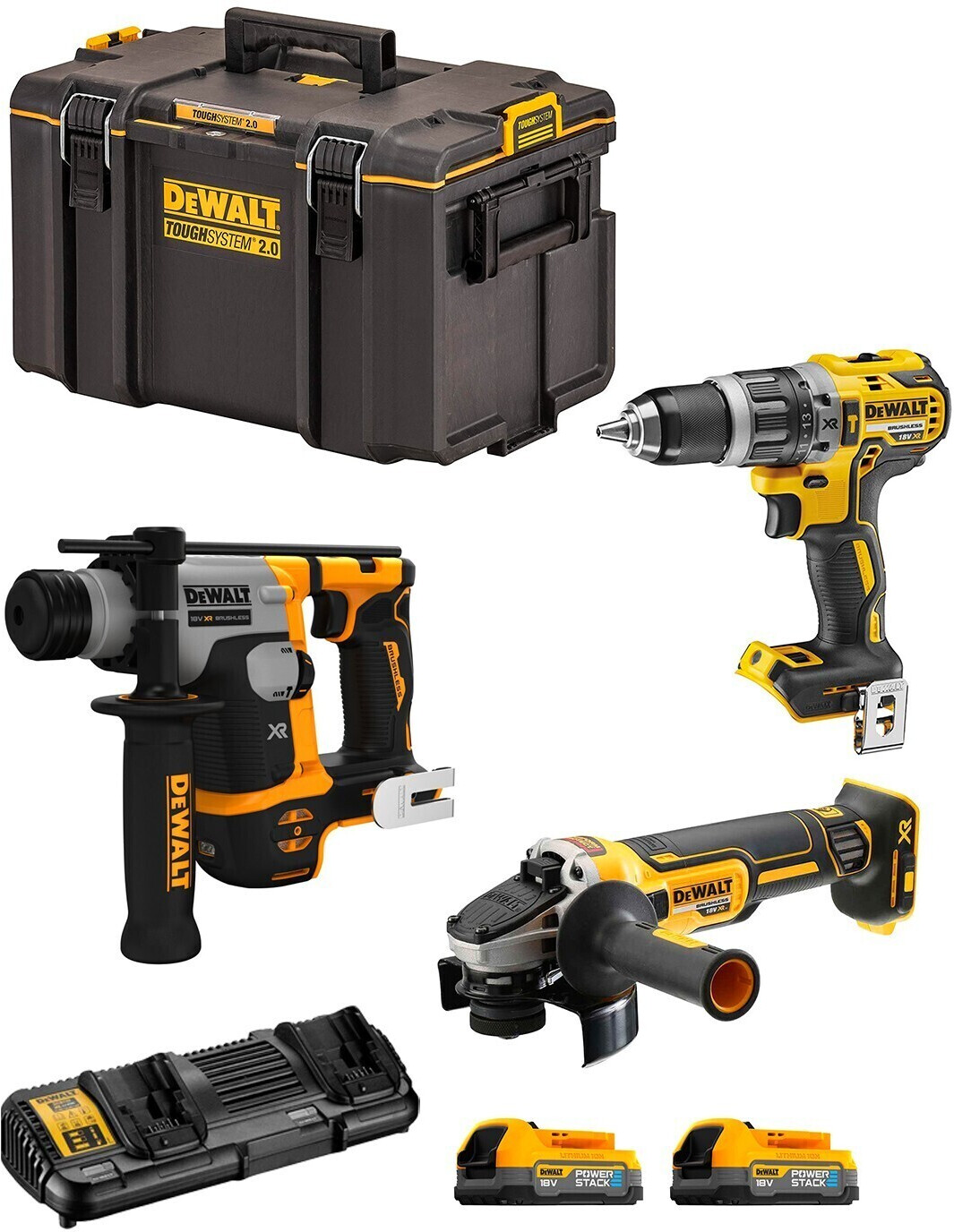 DeWalt DWK305PS (2 x 1,7 Ah + coffret)