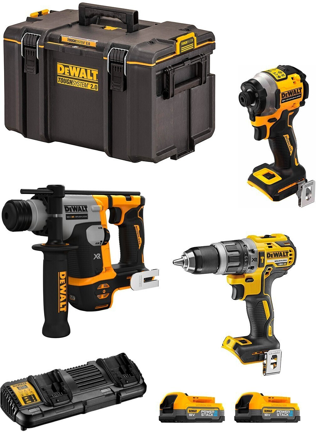 DeWalt DWK303PS (2 x 1,7 Ah + coffret)