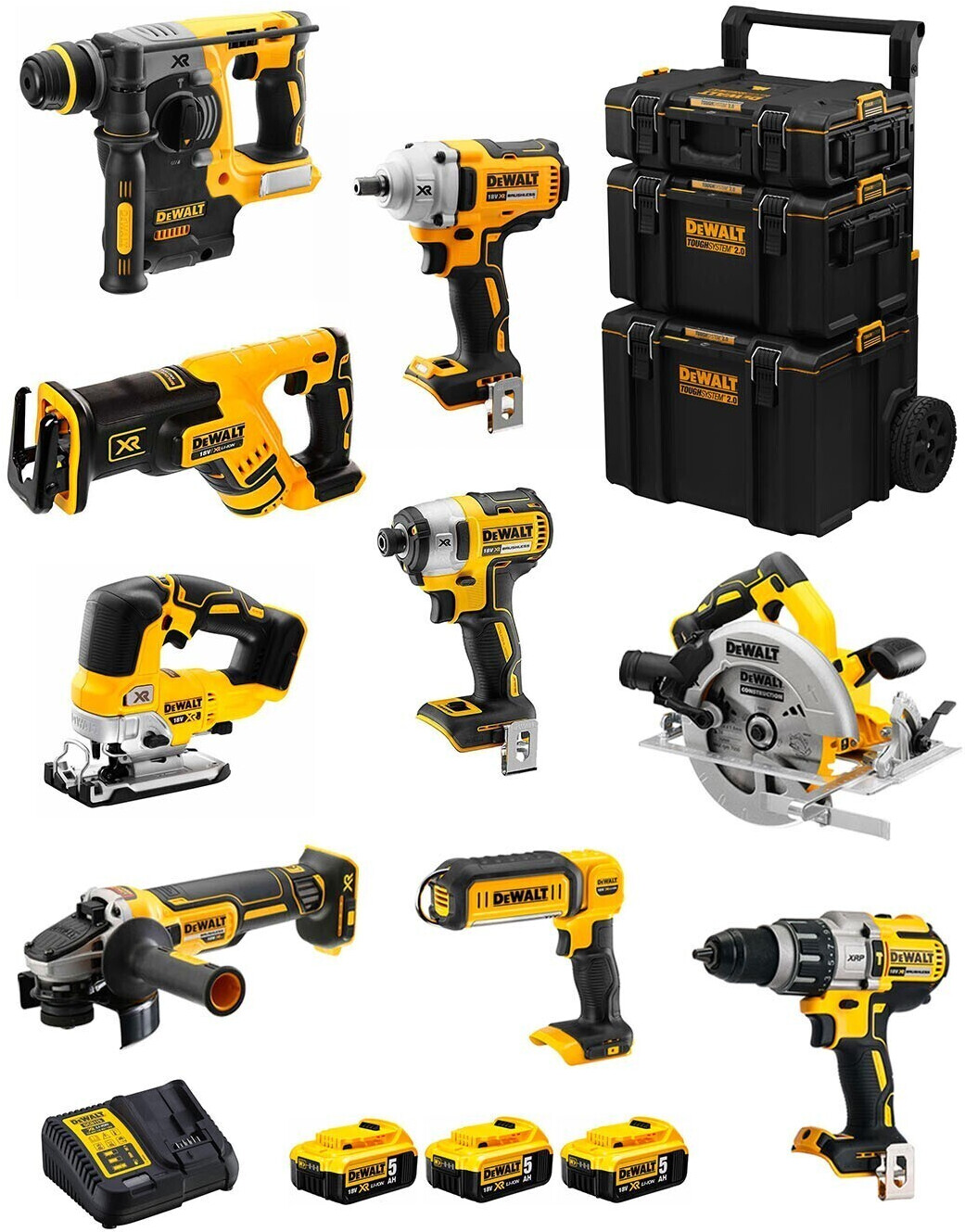 DeWalt DWK901 (3 x 5,0 + trolley 3in1)