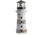 EASYmaxx LED Solarleuchte Leuchtturm 39cm Stein-Optik (09661)