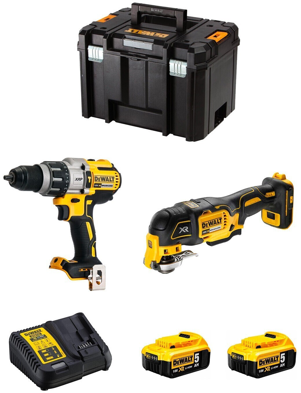 DeWalt DWK219 (2 x 5,0 Ah + TSTAK VI)