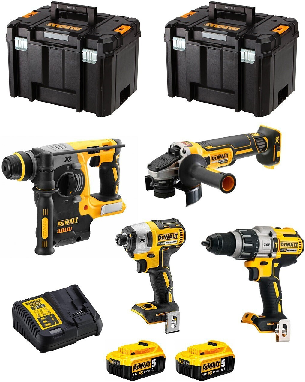 DeWalt DWK401 (2 x 5,0 Ah + 2 x TSTAK VI)