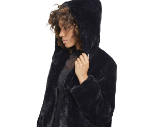 Urban Classics Ladies Hooded Teddy Coat TB2375 black ab 52 49 Preisvergleich bei idealo
