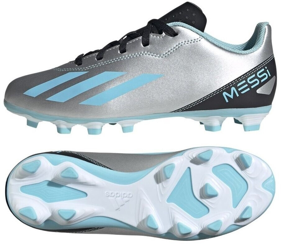 Adidas X Crazyfast Messi.4 Fxg Kids silver metallic bliss blue core black ab 55 50 Preisvergleich bei idealo