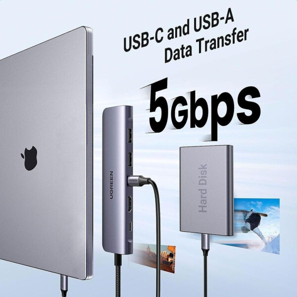 Ugreen Revodok 7-in-1 USB-C Dock 15214, Bild 20