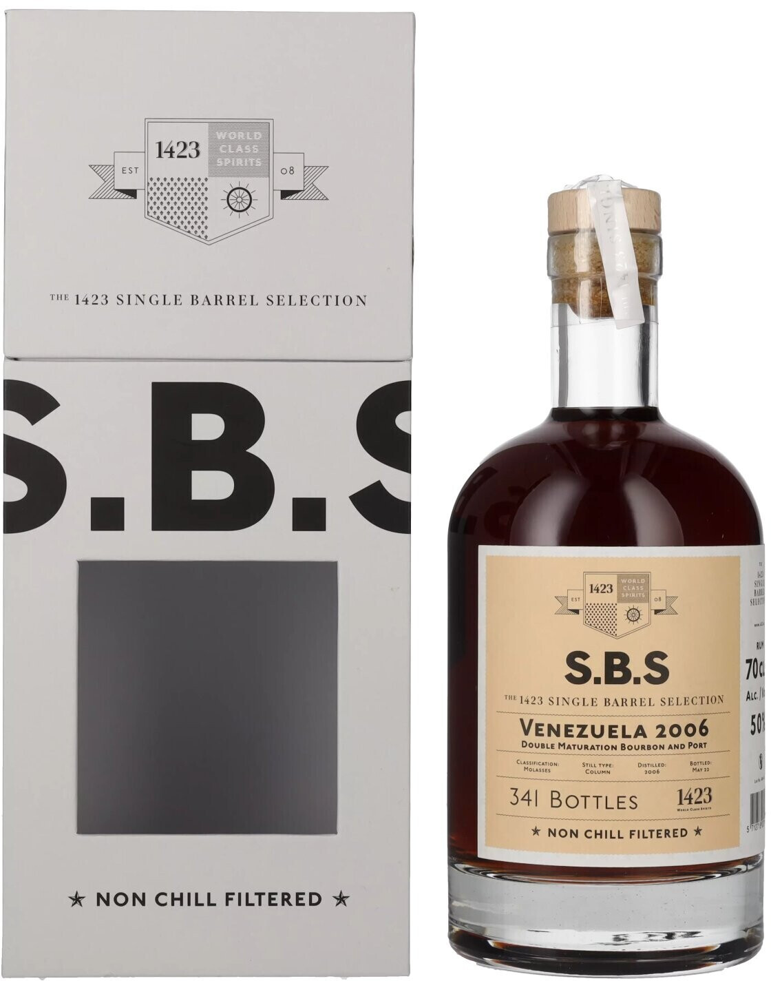 1423 World Class Spirits Venezuela Single Barrel Selection 2006 0.7l 50%
