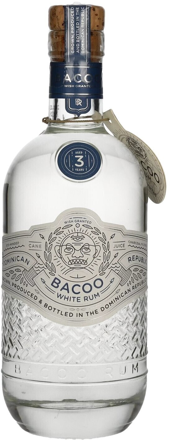 Bacoo 3 Years Old White Rum 0.7l 43%