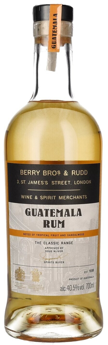 Berry Bros & Rudd Guatemala The Classic Range Rum 0.7l 40.5%