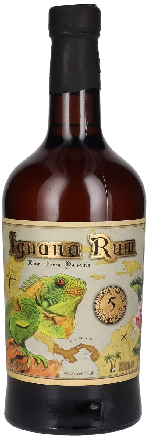 Iguana 5 Years Old Rum From Panama 0.7l 40%