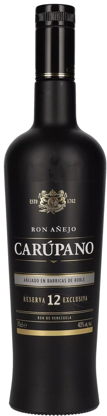 Ron Carupano Ron Añejo Reserva 12 Exclusiva 0.7l 40%