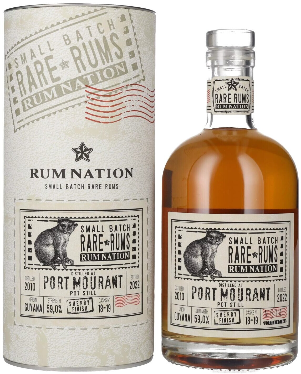 Rum Nation Rare Rums Port Mourant 2010/2022 0.7l 59%