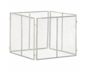 vidaXL Gartenkomposter 85x85x70cm Verzinktes Eisen