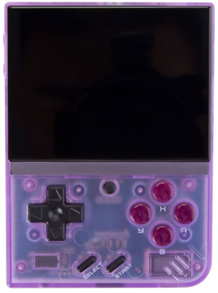 Miyoo Mini Plus transparent lila