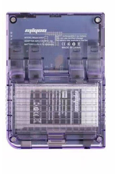 Miyoo Mini Plus transparent lila, Bild 2