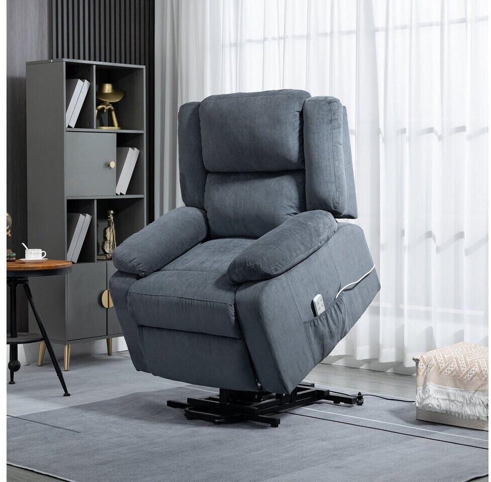 HomCom Sessel mit Aufstehhilfe grau (713-134V90GY) ab 309,90 € |  Preisvergleich bei