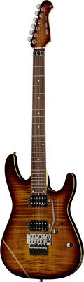 Harley Benton Fusion-III HH FR EB FBB Gloss Trans Flamed