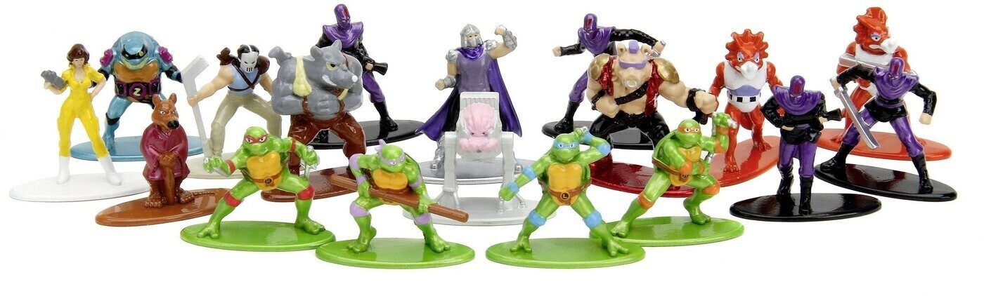 Jada Turtles Multi Pack Nano Figures, Wave 1