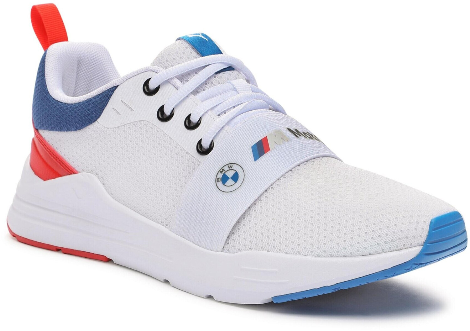 Puma Bmw Wired Run 307793 02 White/Pop Red