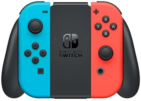 Nintendo Switch (OLED-Modell) neon-blau/neon-rot + Super Mario 3D World + Bowser's Fury, Bild 7