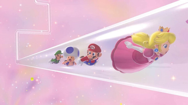 Nintendo Switch (OLED-Modell) neon-blau/neon-rot + Super Mario 3D World + Bowser's Fury, Bild 10