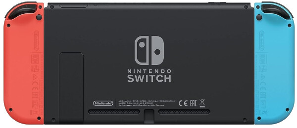 Nintendo Switch (OLED-Modell) neon-blau/neon-rot + The Legend of Zelda: Breath of the Wild, Bild 6