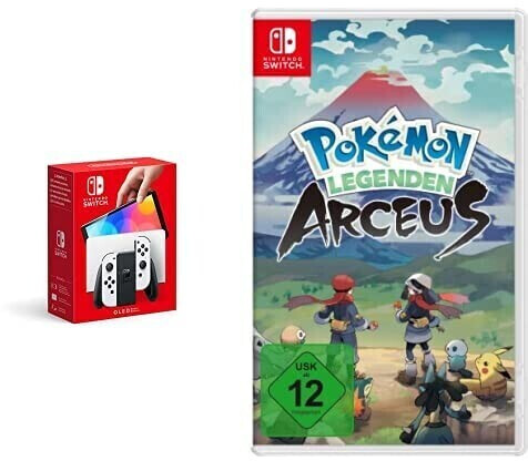 Nintendo Switch (OLED-Modell) weiß + Pokémon-Legenden: Arceus