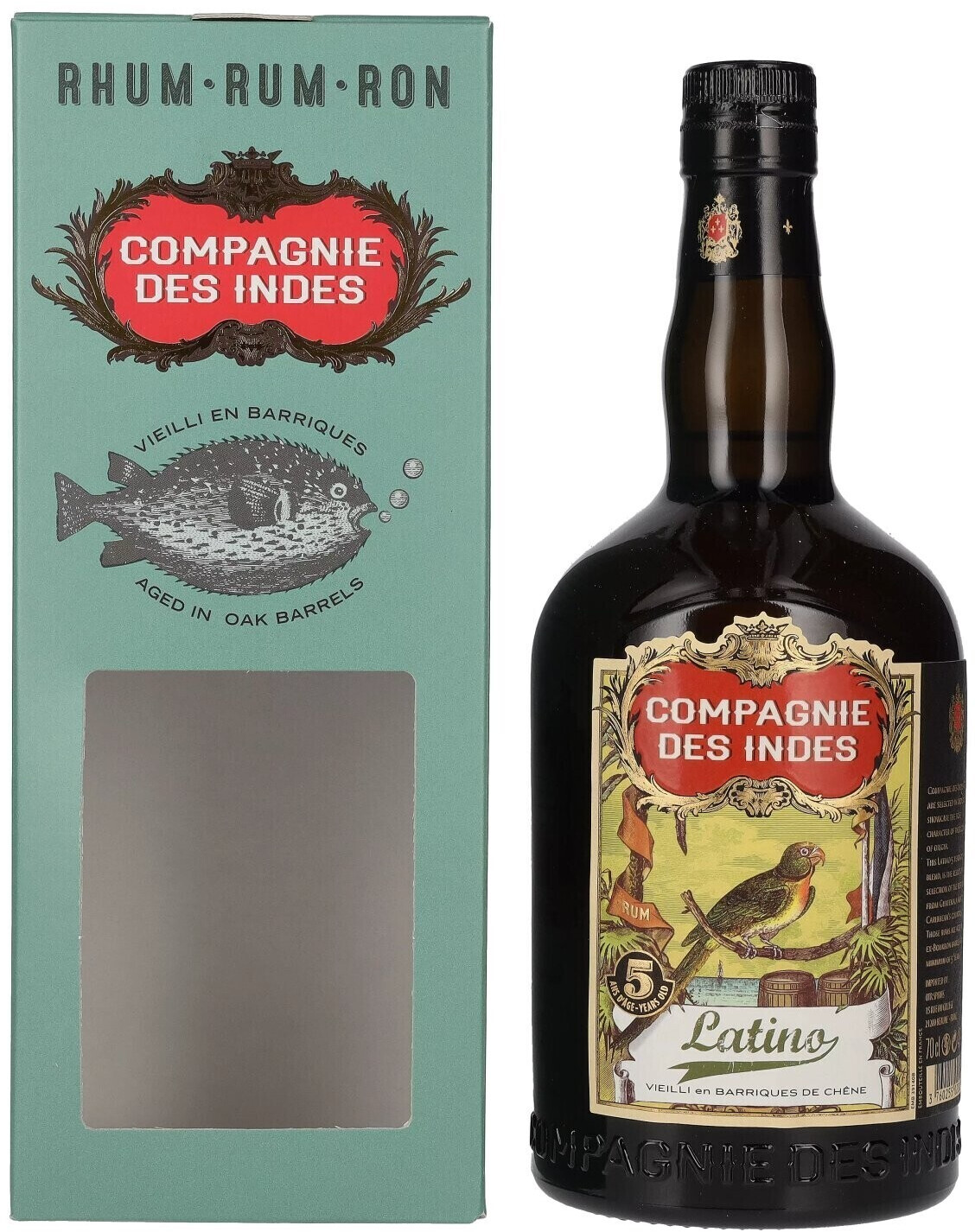 Compagnie des Indes Latino 5 ans