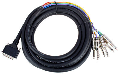 Photos - Cable (video, audio, USB) Hosa Technology  Technology DTP-805 