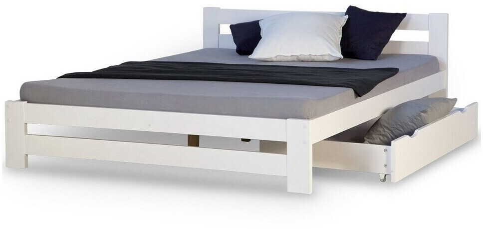 Homestyle4u Wooden Bed 140x200cm (1962)