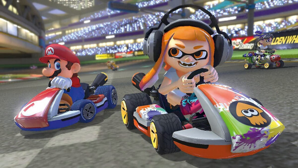 Nintendo Switch (OLED-Modell) neon-blau/neon-rot + Mario Kart 8: Deluxe + Booster-Streckenpass, Bild 13