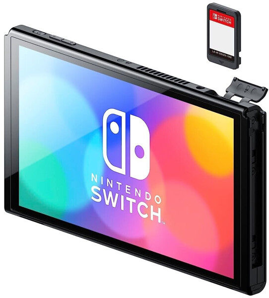 Nintendo Switch (OLED-Modell) neon-blau/neon-rot + Mario Kart 8: Deluxe + Booster-Streckenpass, Bild 4