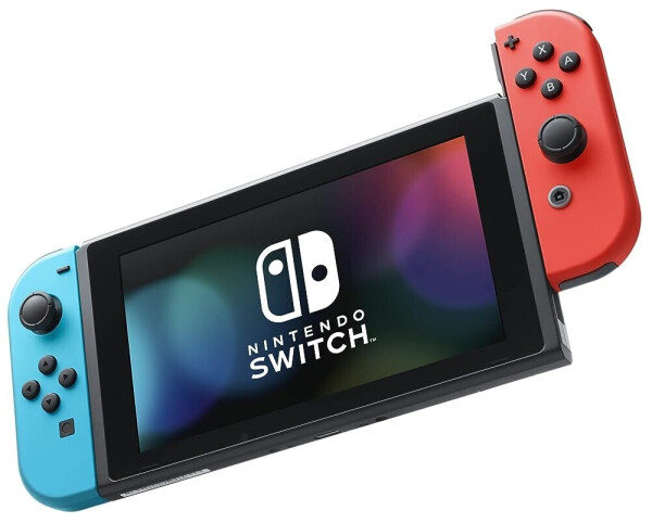 Nintendo Switch neon-rot/neon-blau (neue Edition) + Minecraft: Nintendo Switch Edition, Bild 3