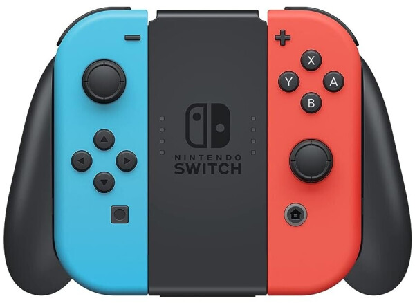 Nintendo Switch neon-rot/neon-blau (neue Edition) + Minecraft: Nintendo Switch Edition, Bild 5