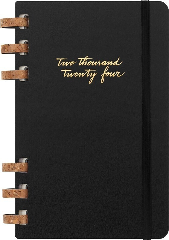Moleskine Life Planner 2024 1W/2S Large Hardcover black au meilleur