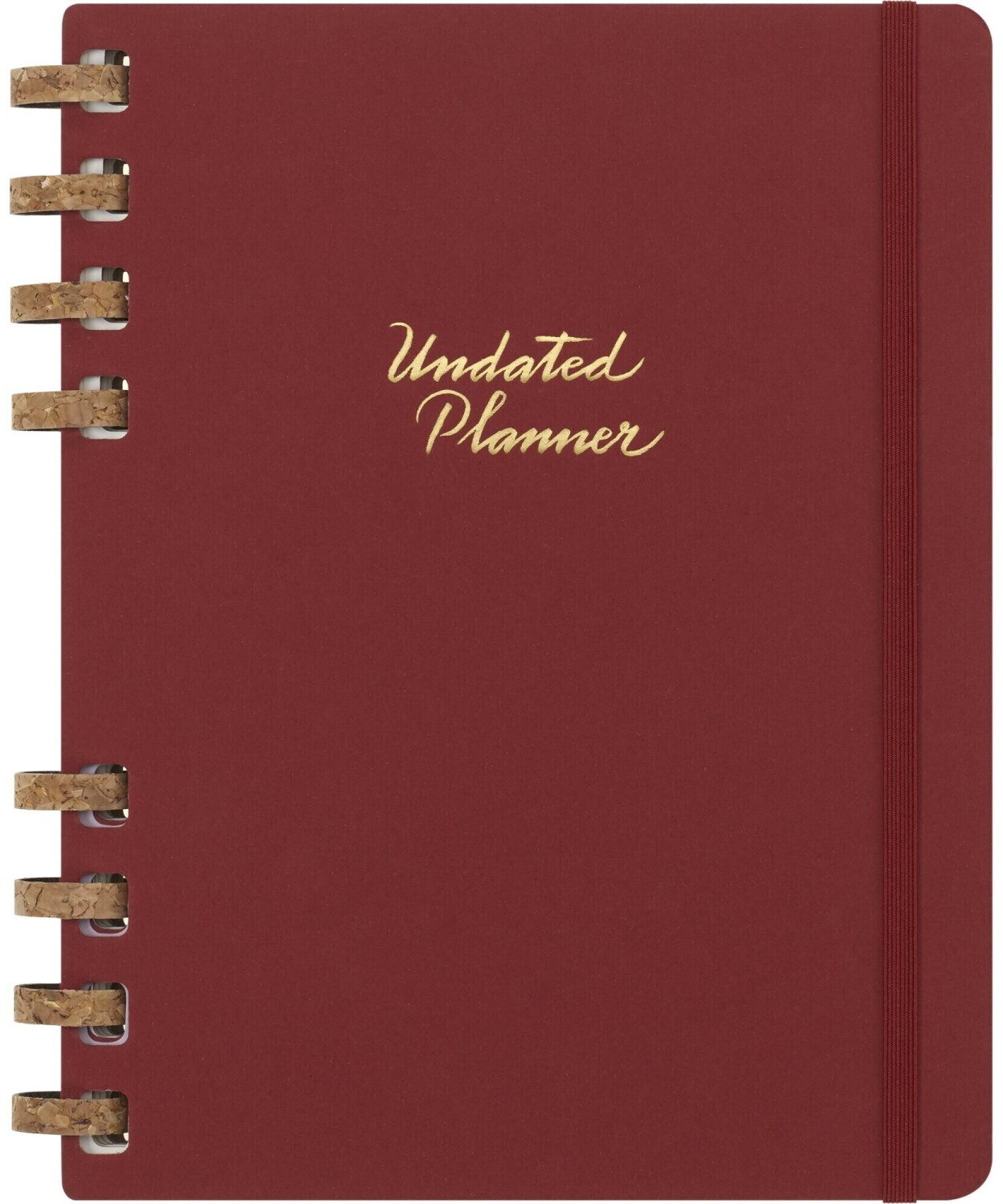 Moleskine Life Planner 1W/2S Undatiert XL Hardcover Crush Cherry
